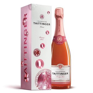 Taittinger Champagne Prestige Rose' Brut Astuccio 0.75 Litri