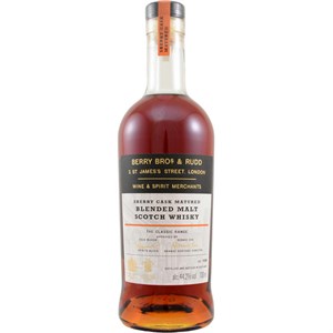 Blended Malt Scotch Whisky Berry Bros & Rudd Sherrycask 0.70 Litri
