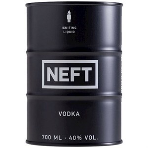 Neft Vodka Latta Nera 40% 70cl.