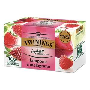 Twinings Inf.lampone & Melog.20pz.