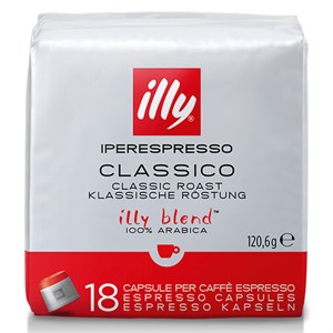ILLY CUBO 18CPS HOME CLASSICO ROSSO
