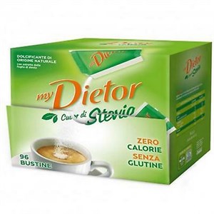 Dietor Cuor Di Stevia 96 Buste 1gr.