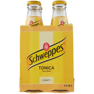 SCHWEPPES TONICA 4x18cl.