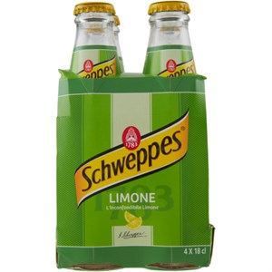 Schweppes Limone 4x18cl.