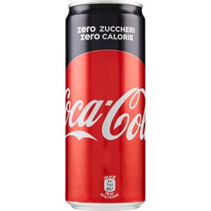 Coca Cola Lattina  33cl. Zero ()