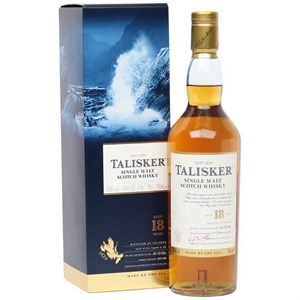 Single Malt Scotch Whisky Talisker 18yo  0.70 Litri