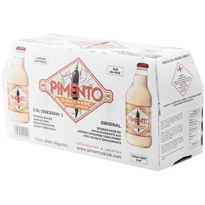 Pimento Ginger Beer Box 10pzx25cl.